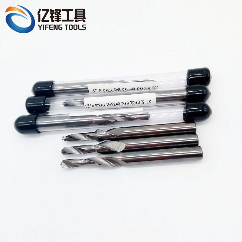 tungsten carbide step drill bits CNC boring tools